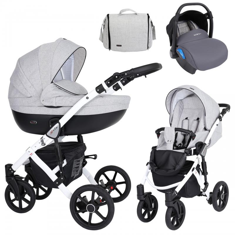 Kunert Mila Gray Dash - white 3v1