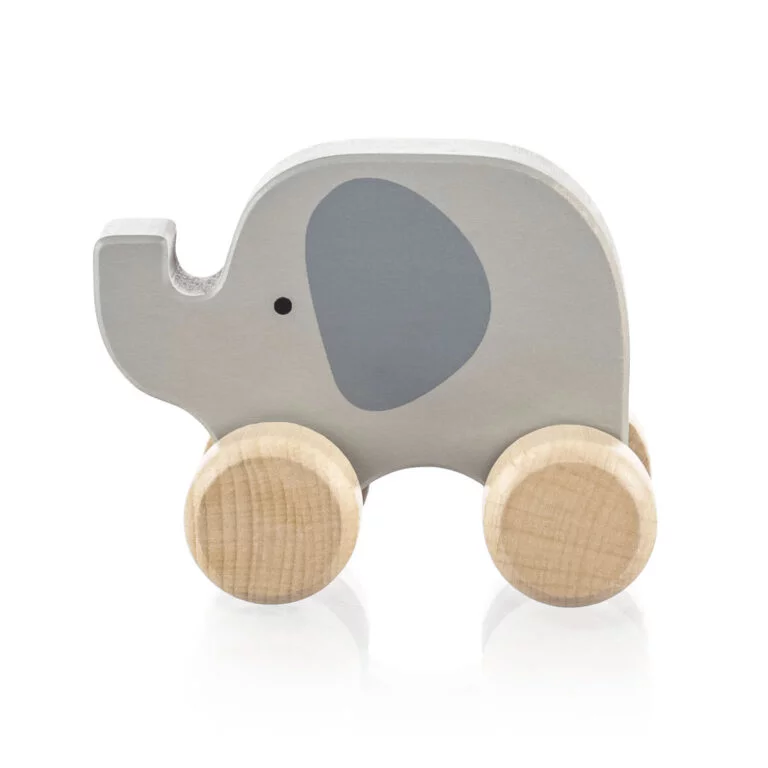 drevené jazdecké zviera-elephant
